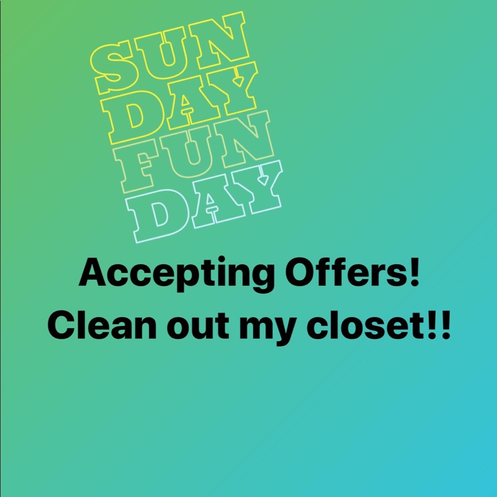 Accepting offers!